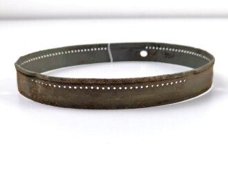 1.Weltkrieg , Ring für ein Innenfutter Modell 1918. Überlackiert, Umfang aussen gemessen 63cm