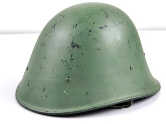 Stahlhelm Rumänien, guter Gesamtzustand, Originallack ?