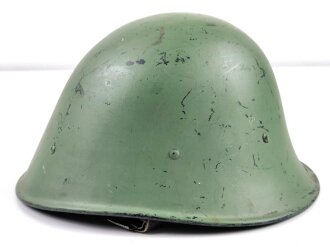 Stahlhelm Rumänien, guter Gesamtzustand, Originallack ?