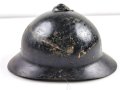 Finnland, M17 Sohlberg Stahlhelm mit wohl 20/30iger Jahre Innenfutter. Ungereinigtes Stück, Größe 56