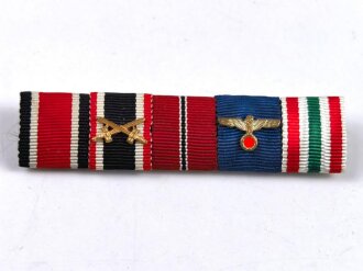 5er Bandspange eines tapferen Soldaten der bei der Besetzung des Memellandes dabei gewesen ist, Breite 75 mm