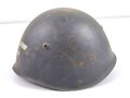 Stahlhelm Italien , vermutlich zu Luftschutzzwecken verwendet. Werkluftschutz ?