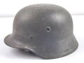 Deutschland nach 1945,  Stahlhelm Modell 1940. Kopfgrösse 58