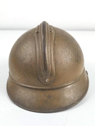 Belgien 1.Weltkrieg, Stahlhelm Modell Adrian. In allen Teilen Original, ungereinigtes Stück