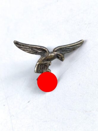 Auflage Luftwaffenadler in Silber für die Bandspange, Größe 19 mm