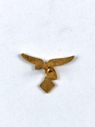 Auflage Luftwaffenadler in Gold für die Bandspange, Größe 19 mm