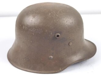 Österreich 1.Weltkrieg, Stahlhelm Modell 1917. In allen Teilen original, ungereinigtes Stück