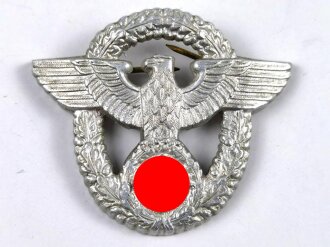 Adler für eine Schirmmütze der Feuerwehr III.Reich aus Aluminium