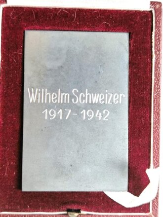 Nicht Tragbare Medaille, RDD Reichsverband Deutscher Dentisten im Etui, Hersteller Robert Neff, Berlin, sehr guter Zustand