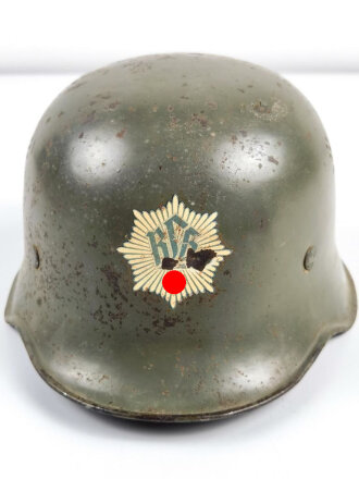 Reichsluftschutzbund Stahlhelm. In allen Teilen Original, defekt