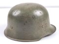 Reichsluftschutzbund Stahlhelm. In allen Teilen Original, defekt