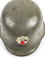 Reichsluftschutzbund Stahlhelm. In allen Teilen Original, defekt