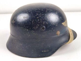 Luftschutz Stahlhelm. In allen Teilen Original, ungereinigtes Stück