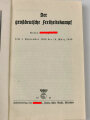 "Der großdeutsche Freiheitskampf - Reden Adolf Hitlers - vom 1. September 1939 bis 10. März 1940" mit Widmung datiert 1943 und SA- Stempel, 200 Seiten, unter DIN A5