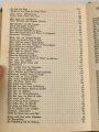 "Uns geht die Sonne nicht unter -Lieder der Hitler Jugend", 250 Seiten, datiert 1934, innenliegend Liederblatt der Hitlerjugend Nr. 6