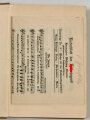 "Uns geht die Sonne nicht unter -Lieder der Hitler Jugend", 250 Seiten, datiert 1934, innenliegend Liederblatt der Hitlerjugend Nr. 6