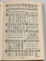 "Uns geht die Sonne nicht unter -Lieder der Hitler Jugend", 250 Seiten, datiert 1934, innenliegend Liederblatt der Hitlerjugend Nr. 6