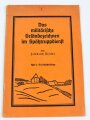 "Das militärische Geländezeichnen im Spähtruppdienst", Heft 1, 35 Seiten, unter DIN A5