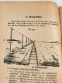 "Das militärische Geländezeichnen im Spähtruppdienst", Heft 1, 35 Seiten, unter DIN A5