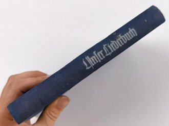 "Unser Liederbuch - Lieder der Hitler Jugend", datiert 1940, 280 Seiten, DIN A5