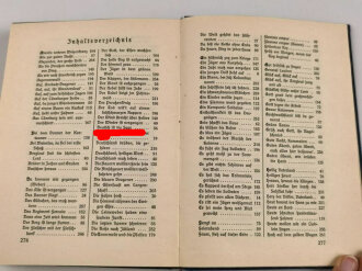 "Unser Liederbuch - Lieder der Hitler Jugend", datiert 1940, 280 Seiten, DIN A5