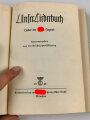 "Unser Liederbuch - Lieder der Hitler Jugend", datiert 1940, 280 Seiten, DIN A5