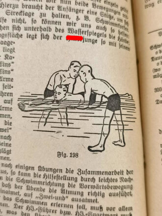 "HJ im Dienst" Ausbildungsvorschrift für die Ertüchtigung der Deutschen Jugend. 365 Seiten, datiert 1940