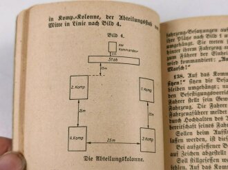 H. Dv. 472 "Kraftfahrvorschrift für alle Waffen" datiert 1938, 133 Seiten, DIN A6