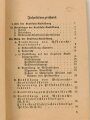 H. Dv. 472 "Kraftfahrvorschrift für alle Waffen" datiert 1938, 133 Seiten, DIN A6