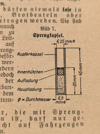 H. Dv. 316 "Pionierdienst aller Waffen" datiert 1935, 444 Seiten, DIN A6