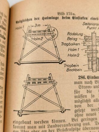 H. Dv. 316 "Pionierdienst aller Waffen" datiert 1935, 444 Seiten, DIN A6