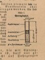 H. Dv. 316 "Pionierdienst aller Waffen" datiert 1935, 444 Seiten, DIN A6