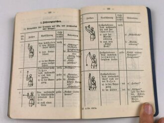 H. Dv. 130/3a "Ausbildungsvorschrift für die Infanterie" Heft 3a Die Maschinengewehrkompanie, 208 Seiten, datiert 1936, DIN A6