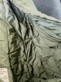 U.S. Army 1976 dated Sleeping bag, mountain , M 194, size large. Zipper defect, otherwise good