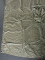 U.S. Army, 1968 dated Poncho, coated Nylon twill. Used, soft