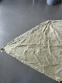 U.S. Army, 1958 ?  dated tent, shelter half. OD, well used, repaired