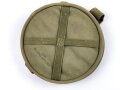 U.S. Army, 1945 dated water bucket, folding. O.D. very good condition , some storage wear