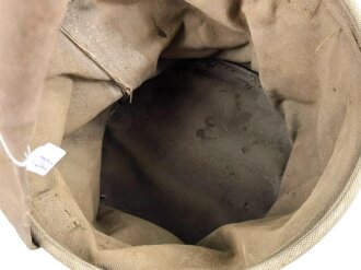 U.S. Army, 1943 dated water bucket, folding. Khaki. used