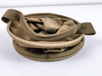 U.S. Army, 1943 dated water bucket, folding. Khaki. used