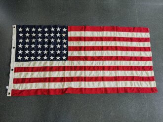 U.S. WWII 48 stars flag. Good condition, size 81 x 170