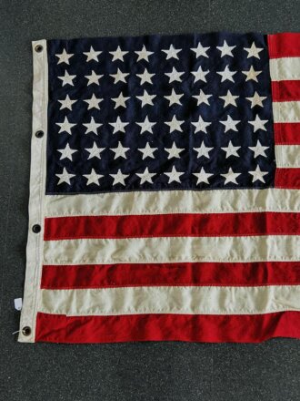 U.S. WWII 48 stars flag. Good condition, size 81 x 170
