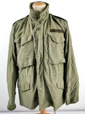 U.S.  M65 field jacket. Used, no label, size Medium....