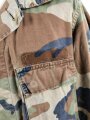 U.S. Army cold war woodland jacket, size medium  Used, insignia original sewn