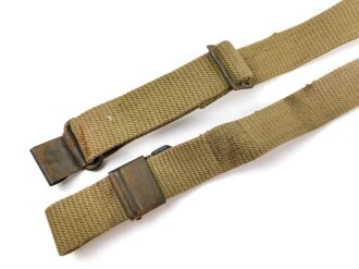 U.S. 1950s Garand Rifle Sling, Web. Used