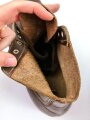 U.S. Army 1951 ? dated Pair of service shoes. Unused, size 7 1/2