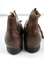 U.S. Army 1951 ? dated Pair of service shoes. Unused, size 7 1/2