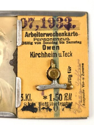 Personenzug "Arbeiterwochenkarte" von 1933