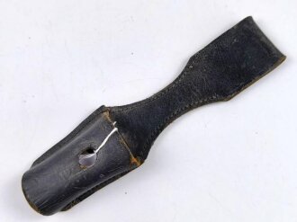 Lacklederkoppelschuh für ein Extraseitengewehr KS98 Wehrmacht , guter Zustand