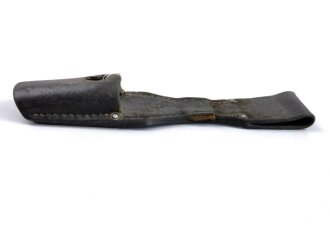 Koppelschuh zum Seitengewehr M84/98 für K98 der Wehrmacht. Getragenes Stück