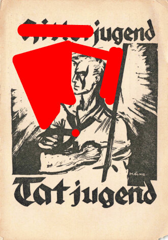 Ansichtskarte " Hitlerjugend Tatjugend"...